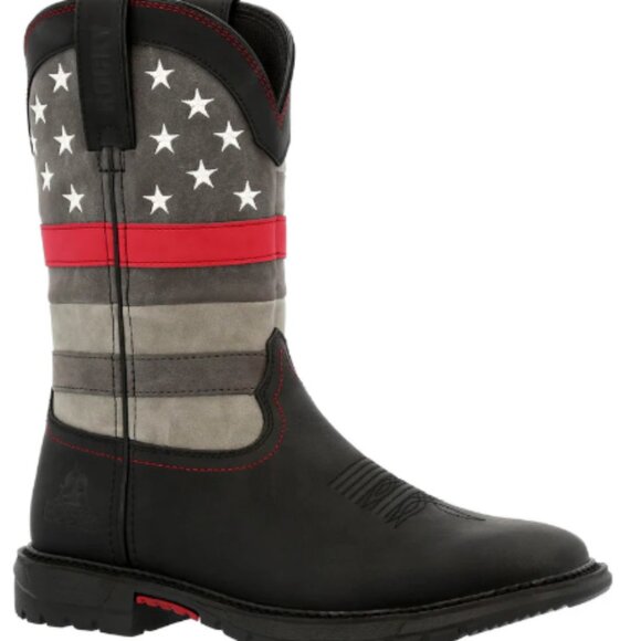 Rocky Red Line Women's Western Boot - Picture 1 of 9